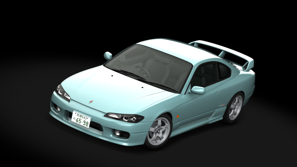 Nissan Silvia spec-R HS ALTIA, skin 06_Aqua_Silver