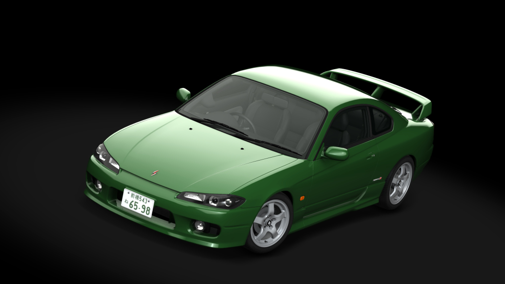 Nissan Silvia spec-R HS ALTIA, skin 08_Daltonism_Green