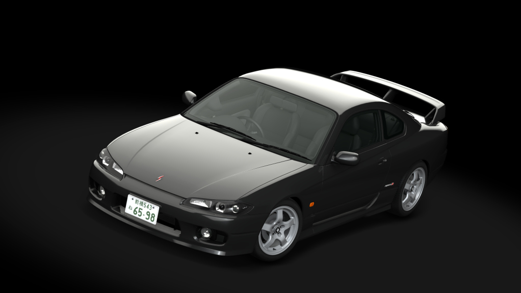 Nissan Silvia spec-R HS ALTIA, skin 09_Dark_Grey