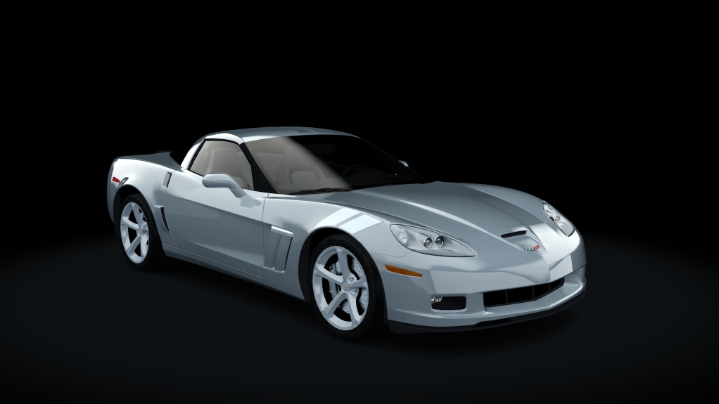 Chevrolet Corvette C6 Grand Sport, skin Blade_Silver_Metallic