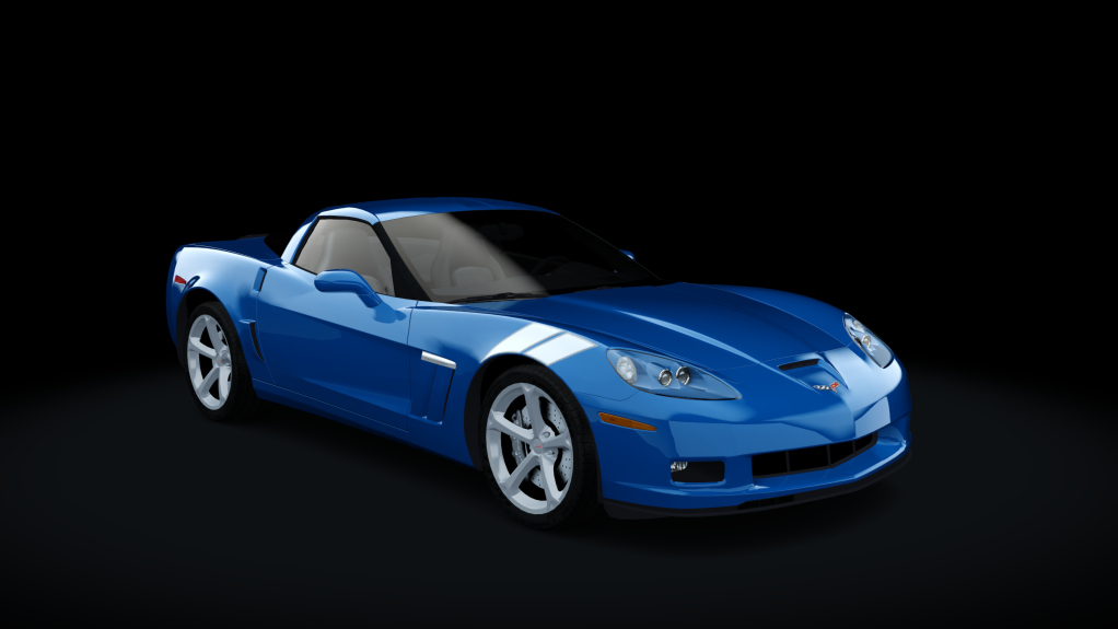 Chevrolet Corvette C6 Grand Sport, skin Jetstream_Blue_Metallic