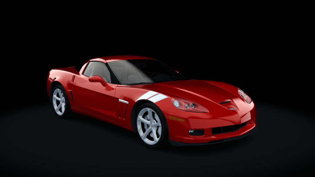 Chevrolet Corvette C6 Grand Sport, skin Torch_Red