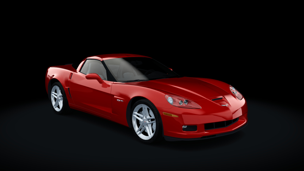 Chevrolet Corvette C6 Z06, skin Victory_Red