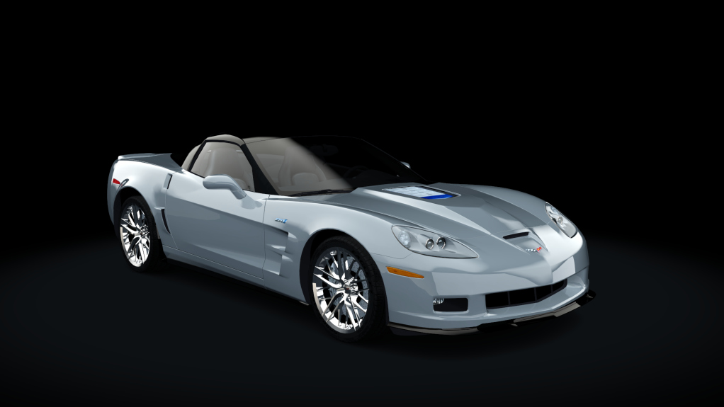 Chevrolet Corvette C6 ZR-1, skin Blade_Silver_Metallic