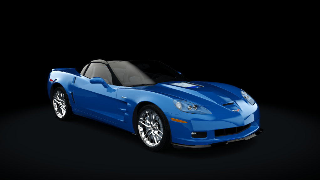 Chevrolet Corvette C6 ZR-1, skin Jetstream_Blue_Metallic