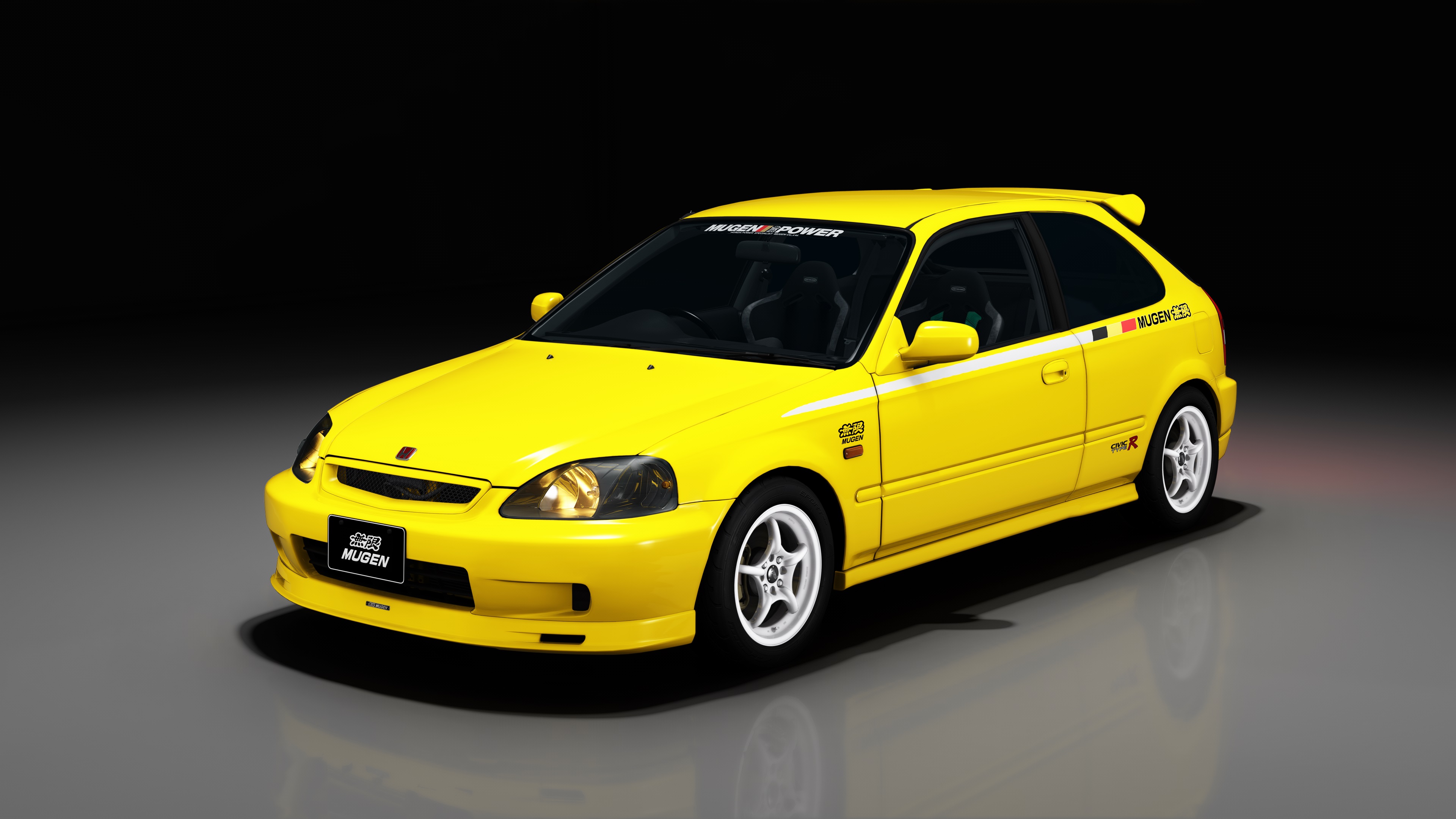 Mugen Civic type SS (EK9), skin 04_sunlight_yellow