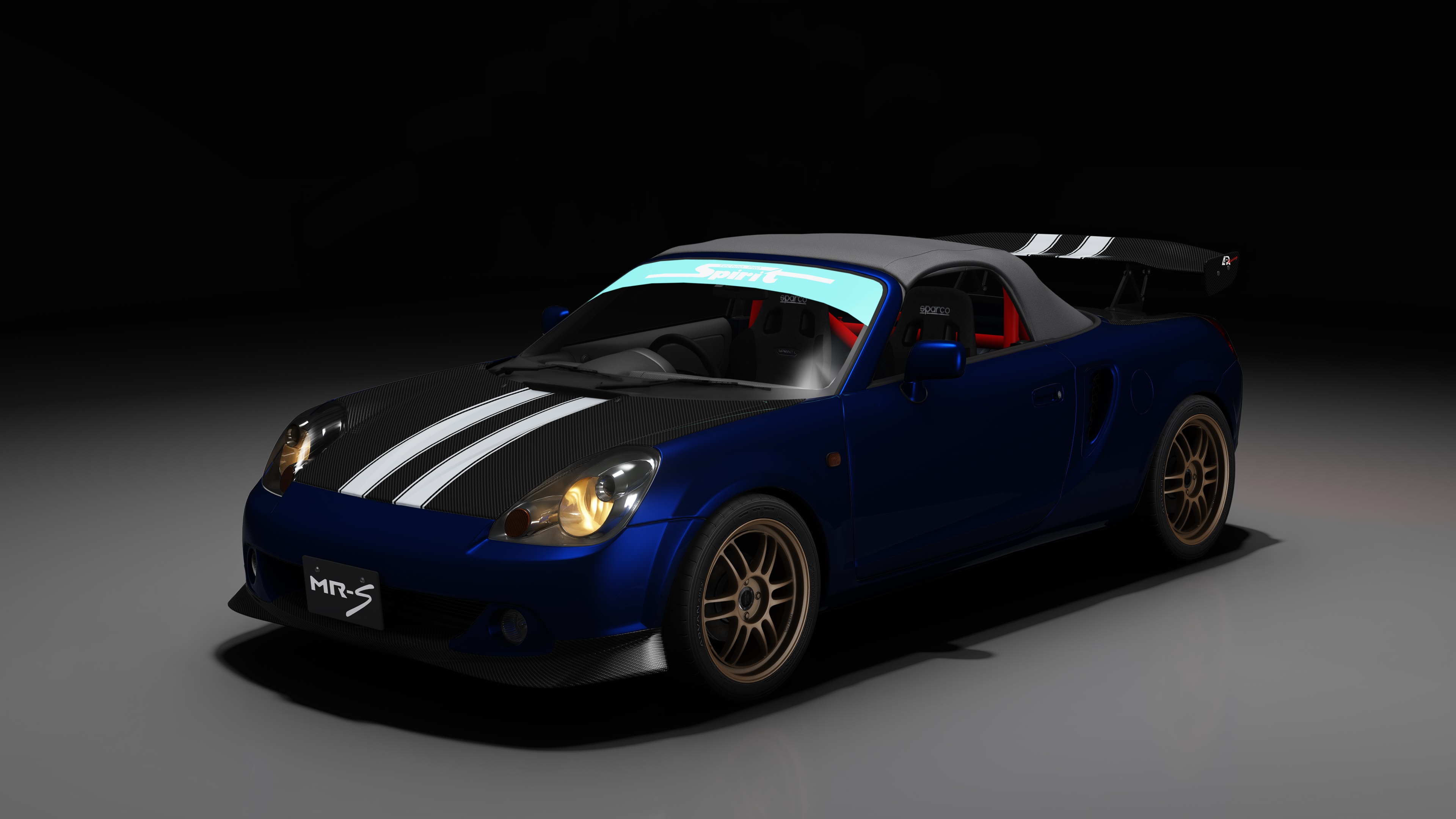 Toyota MR-S Haru•Spec, skin 07_spectra_blue_mica_8m6