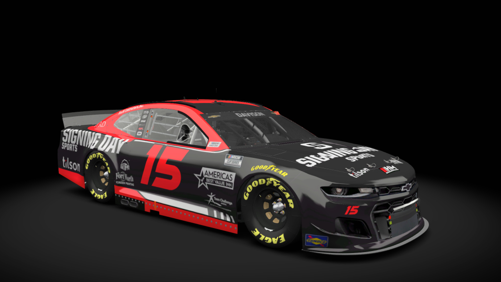 Chevrolet Camaro NASCAR '21, skin #15James_Davison