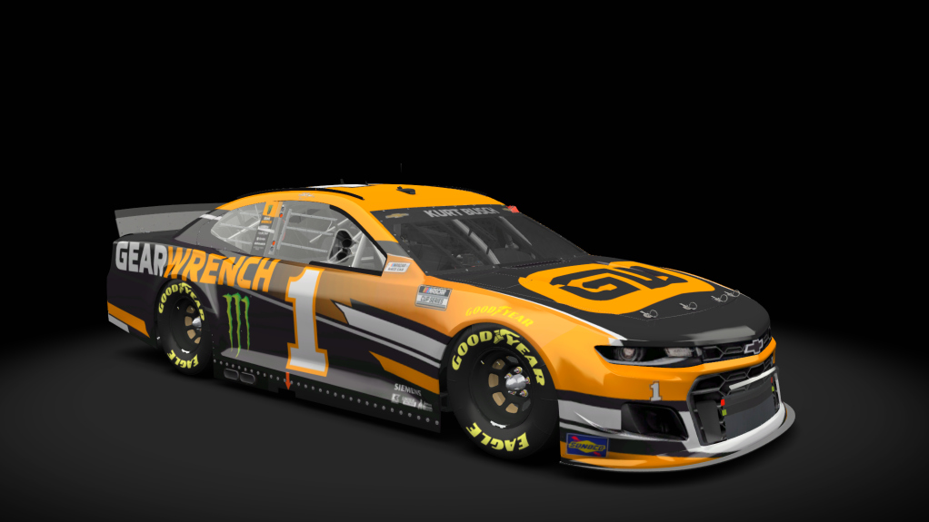 Chevrolet Camaro NASCAR '21, skin #1Kurt_Bush