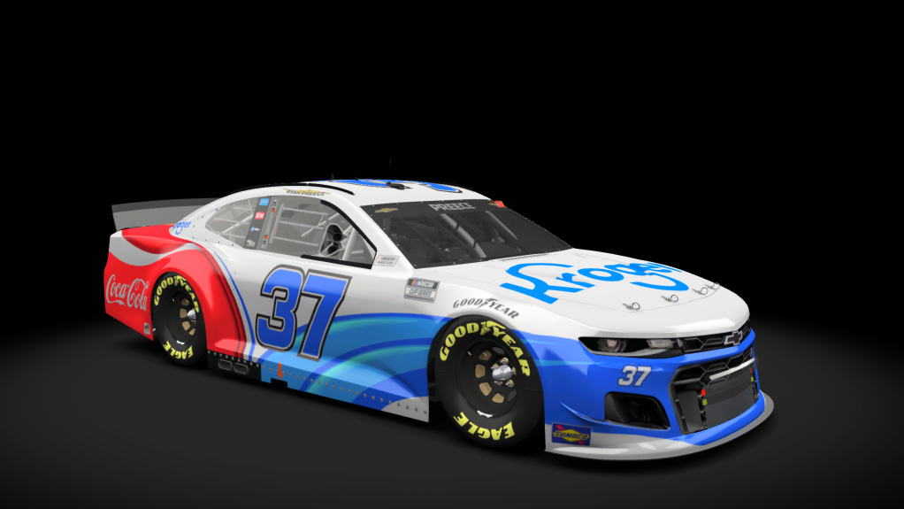 Chevrolet Camaro NASCAR '21, skin #37Ryan_Preece