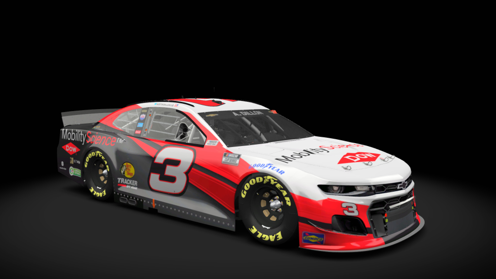 Chevrolet Camaro NASCAR '21, skin #3Austin_Dillon