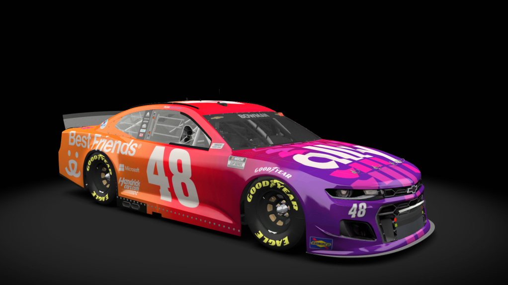 Chevrolet Camaro NASCAR '21, skin #48Alex_Bowman