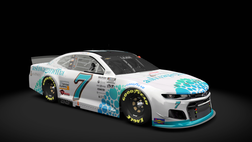 Chevrolet Camaro NASCAR '21, skin #7Corey_LaJoie