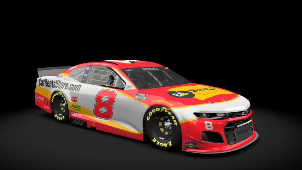 Chevrolet Camaro NASCAR '21, skin #8Tyler_Reddick