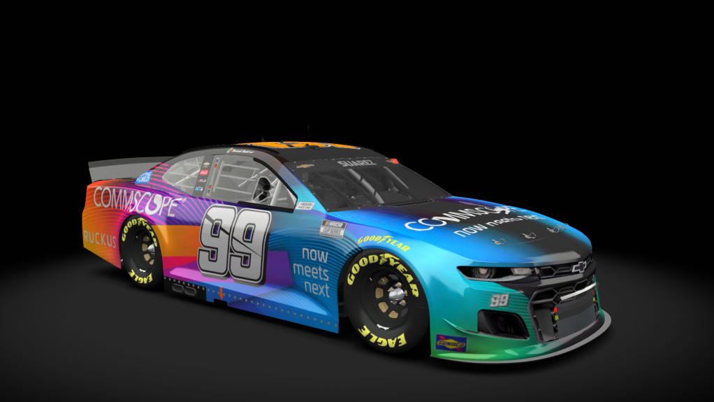 Chevrolet Camaro NASCAR '21, skin #99Daniel_Suarez