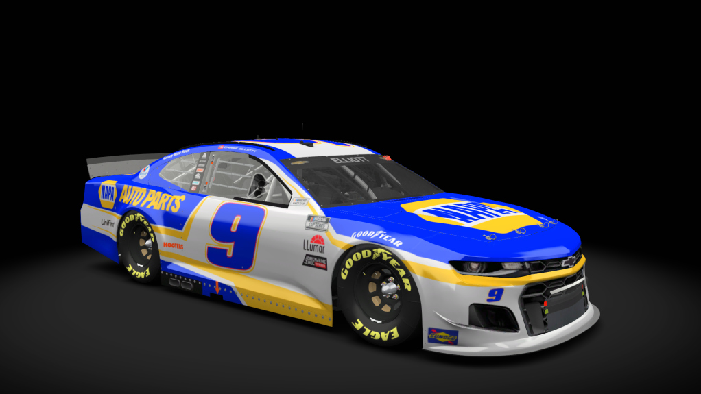 Chevrolet Camaro NASCAR '21, skin #9_Bill_Elliot