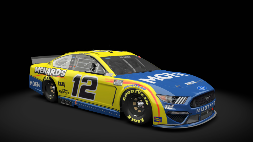 Ford Mustang NASCAR '21, skin #12_Ryan_Blaney