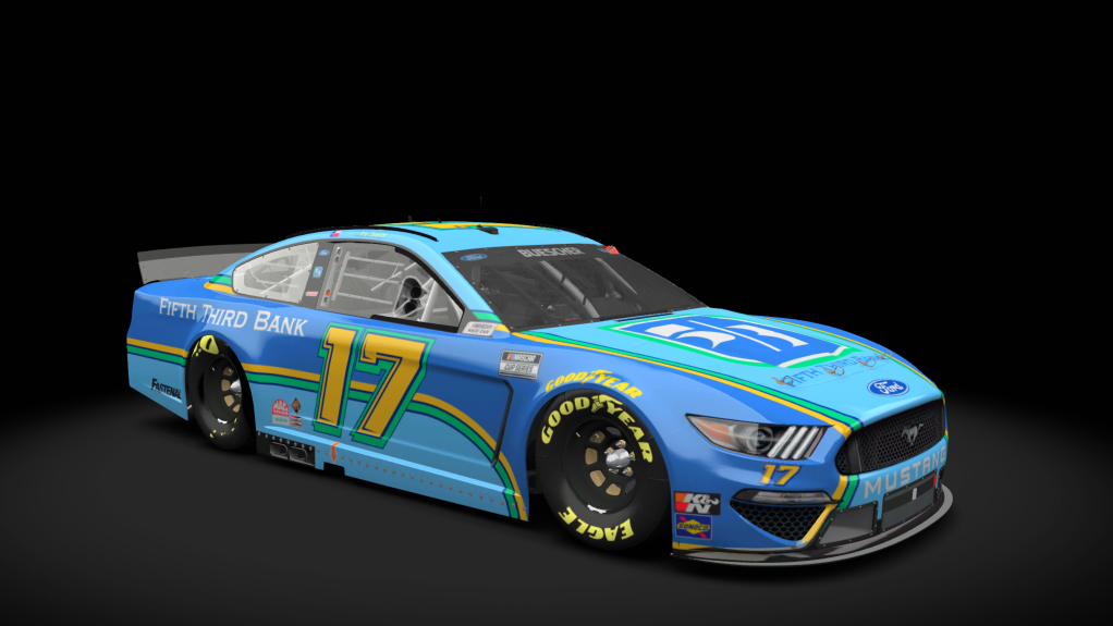 Ford Mustang NASCAR '21, skin #17Chris_Buescher