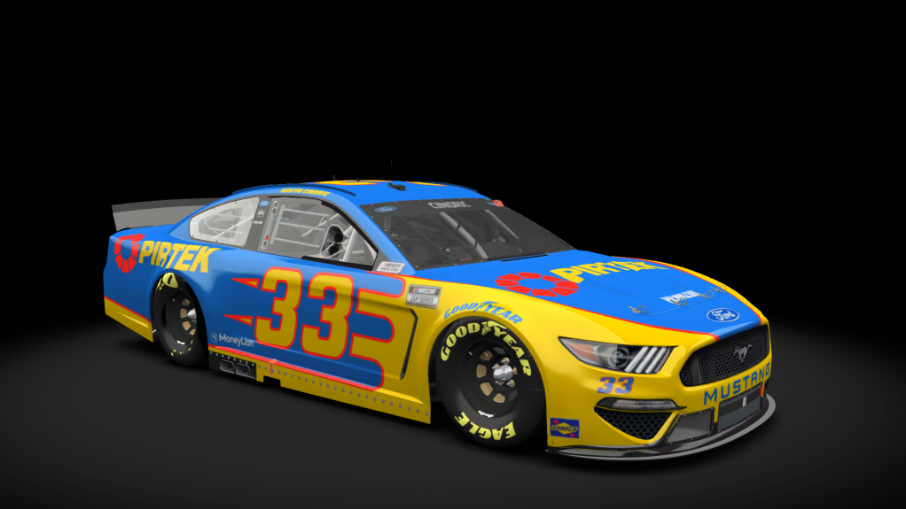 Ford Mustang NASCAR '21, skin #33Austin_Cindric