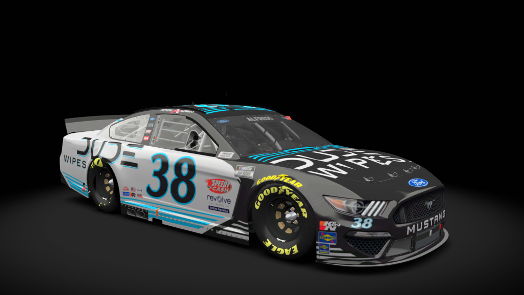 Ford Mustang NASCAR '21, skin #38Anthony_Alfredo