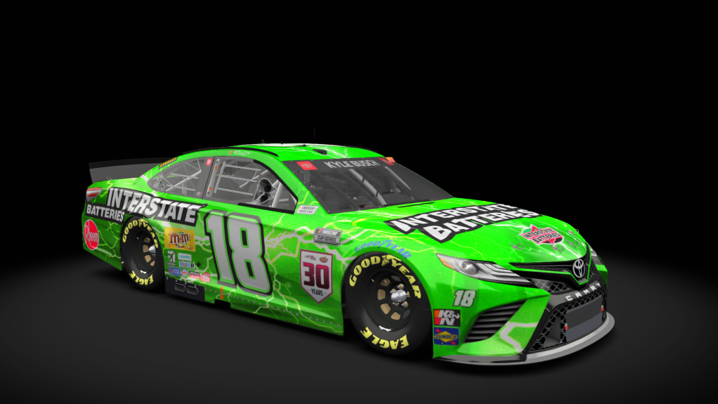 Toyota Camry NASCAR '21, skin #18Kyle_Busch