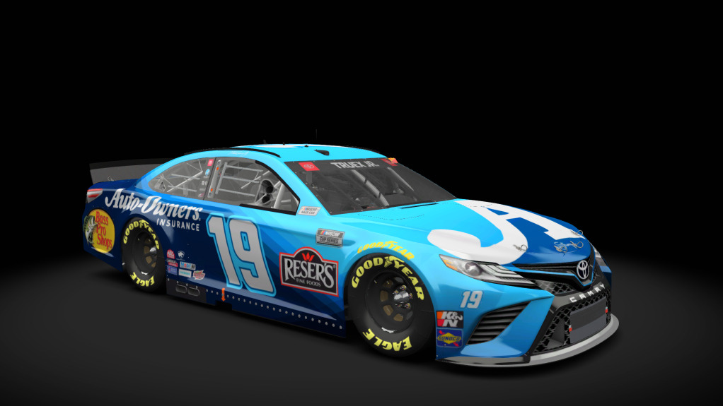 Toyota Camry NASCAR '21, skin #19Martin_Truex__Jr