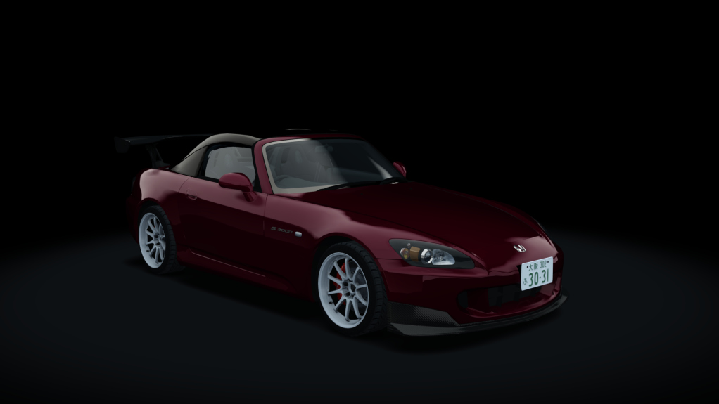 Honda S2000 A-Spec, skin 03_monza_red_pearl