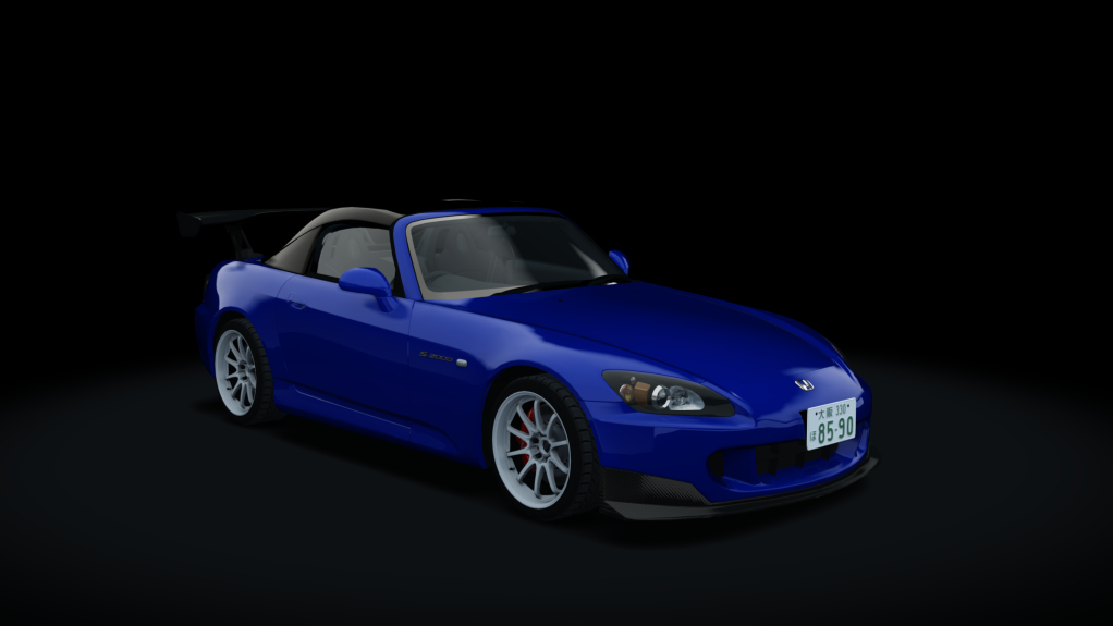 Honda S2000 A-Spec, skin 12_laguna_blue_pearl