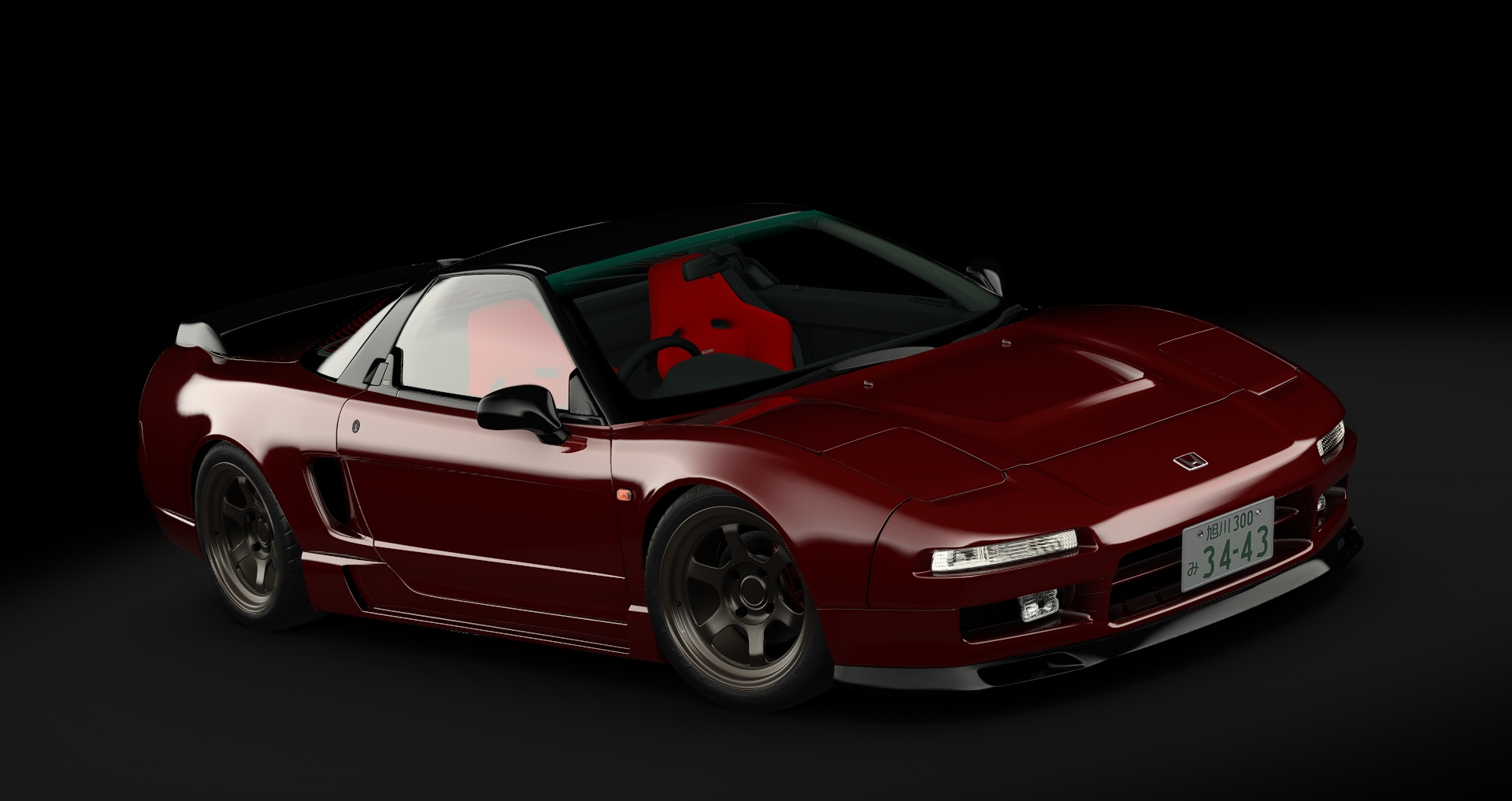 Honda NSX NA1 Tuned, skin 02_metallic_red