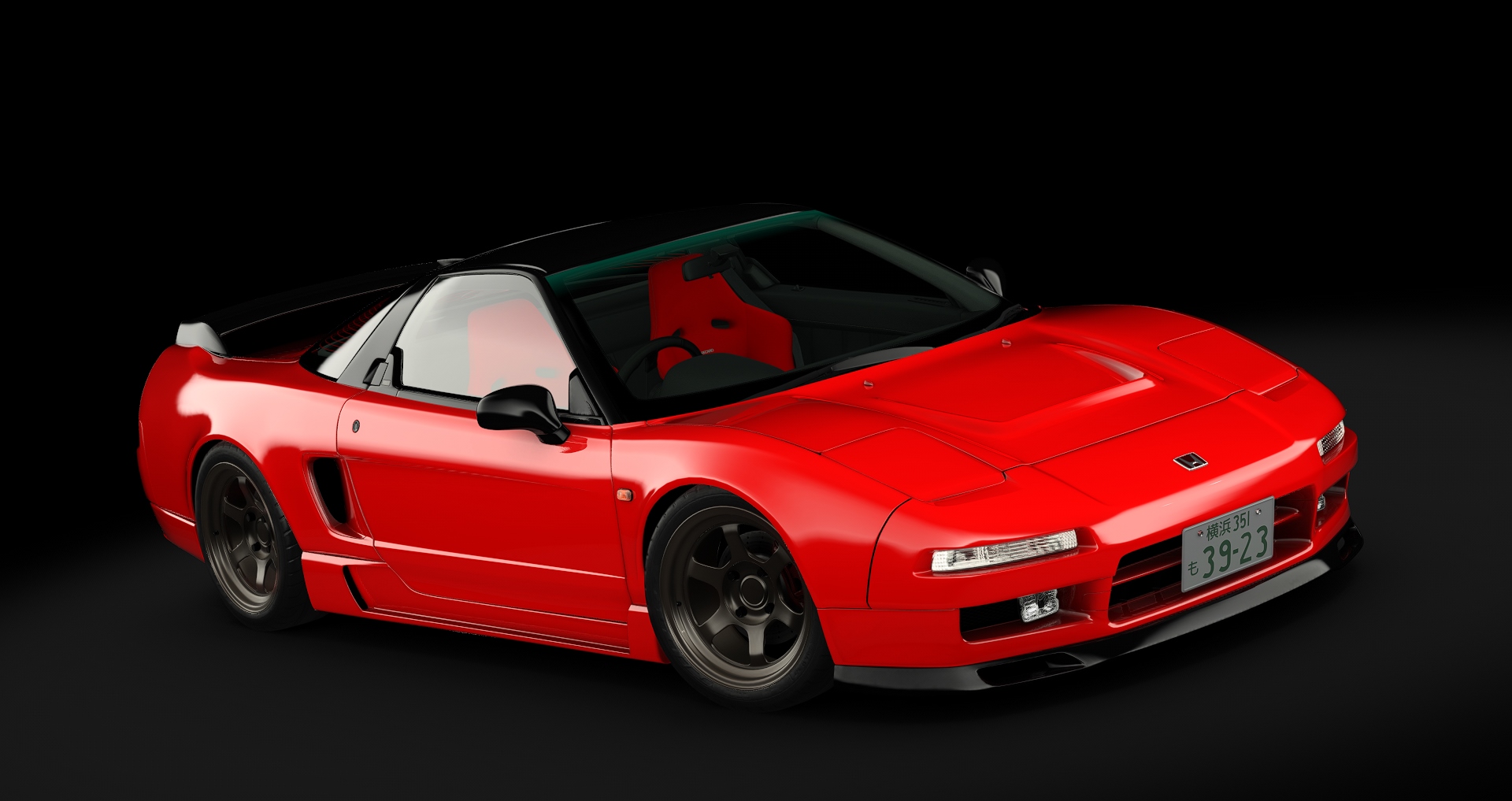 Honda NSX NA1 Tuned, skin 06_bright_red