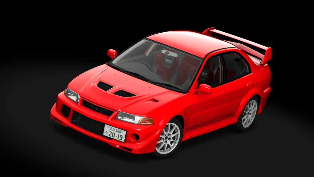 Mitsubishi Lancer Evolution VI Tommi Mäkinen Edition, skin 01_passion_red