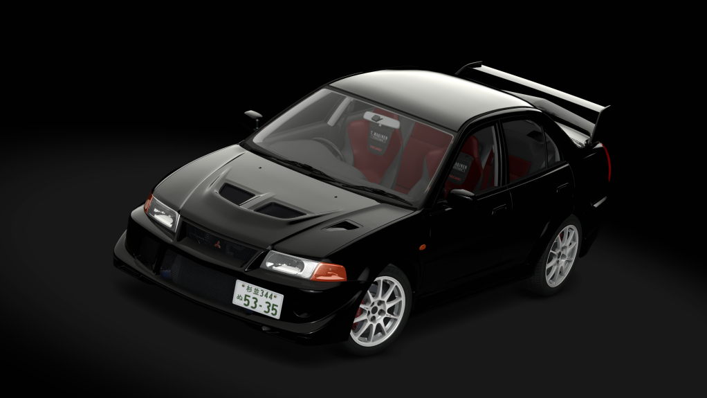 Mitsubishi Lancer Evolution VI Tommi Mäkinen Edition, skin 04_pyrenees_black