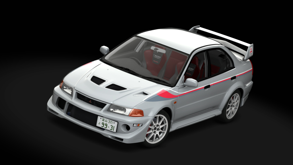 Mitsubishi Lancer Evolution VI Tommi Mäkinen Edition, skin 08_satellite_silver_brands