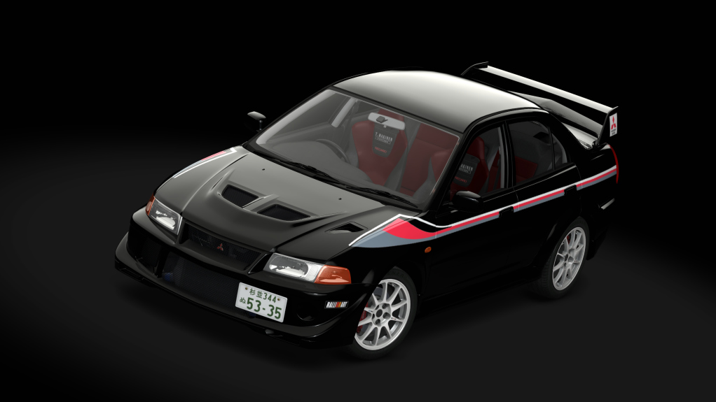 Mitsubishi Lancer Evolution VI Tommi Mäkinen Edition, skin 09_pyrenees_black_brands