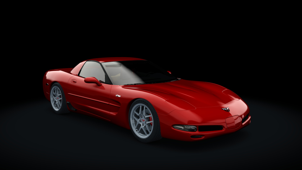 Chevrolet Corvette C5 - Z06, skin Bright_Red