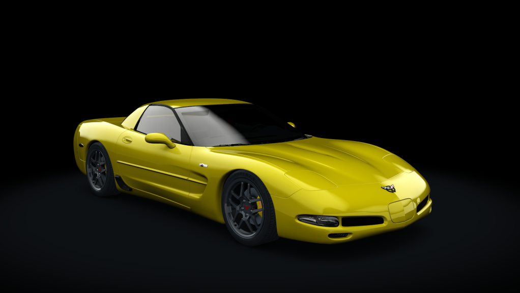 Chevrolet Corvette C5 - Z06, skin Competition_Yellow