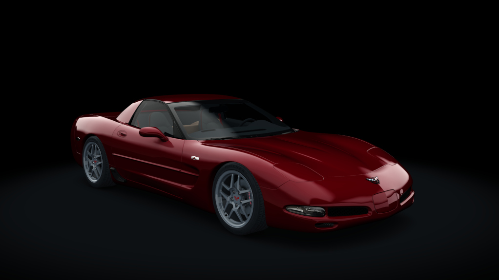 Chevrolet Corvette C5 - Z06, skin Dark_Red_Metallic