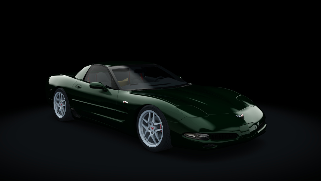 Chevrolet Corvette C5 - Z06, skin Polo_Green_Metallic