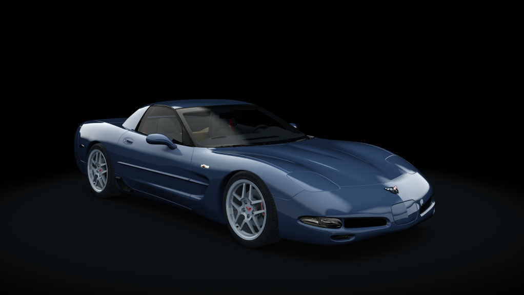 Chevrolet Corvette C5 - Z06, skin Steel_Blue_Metallic