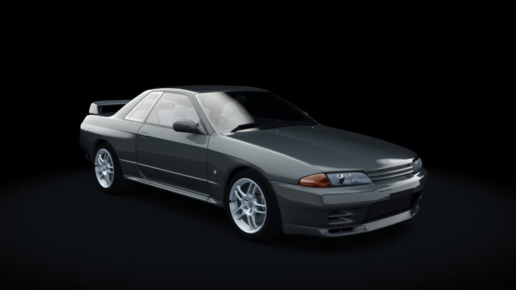 Nissan Skyline GT-R BNR32, skin gun_grey_metallic