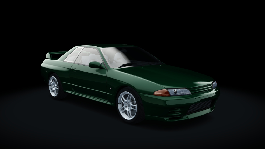 Nissan Skyline GT-R BNR32, skin hunter_green