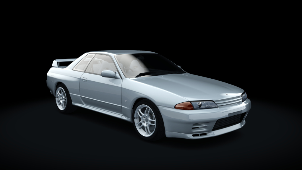 Nissan Skyline GT-R BNR32, skin spark_silver_metallic