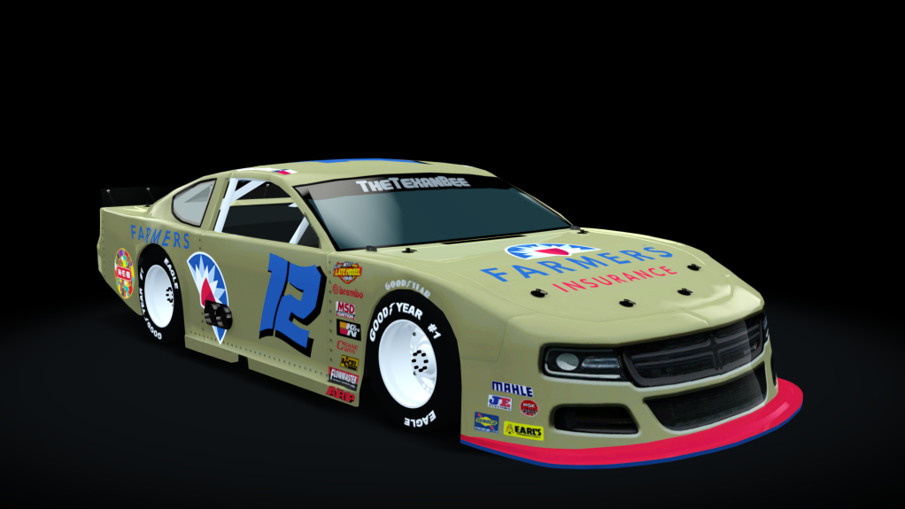 2021_GEN6_Dodge_Charger_Super_Late_Model v1.5, skin 12-farmers insurance