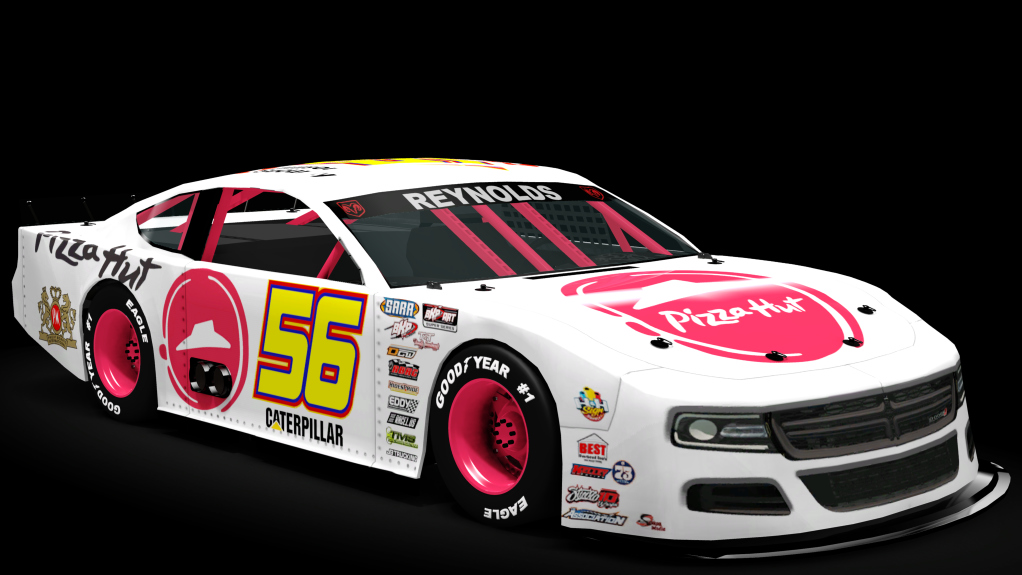 2021_GEN6_Dodge_Charger_Super_Late_Model v1.5, skin 56-pizza hut