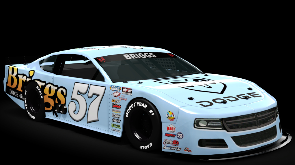 2021_GEN6_Dodge_Charger_Super_Late_Model v1.5, skin 57-briggs dodge ram