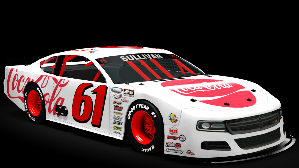 2021_GEN6_Dodge_Charger_Super_Late_Model v1.5, skin 61-coca-cola