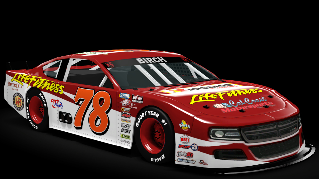 2021_GEN6_Dodge_Charger_Super_Late_Model v1.5, skin 78-lifestyle fitness