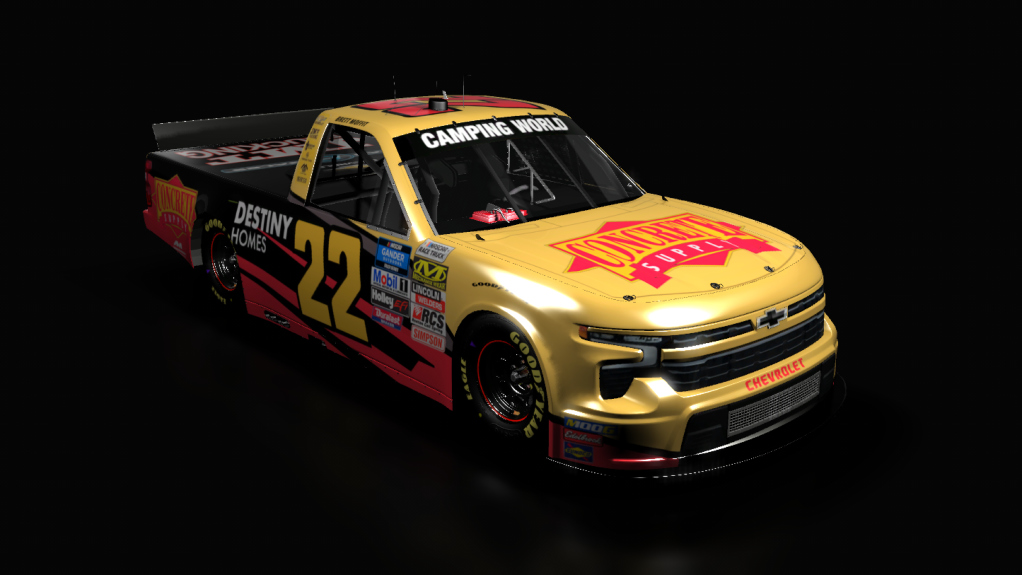 2022 Camping World Silverado .1, skin 22 Concrete Supply