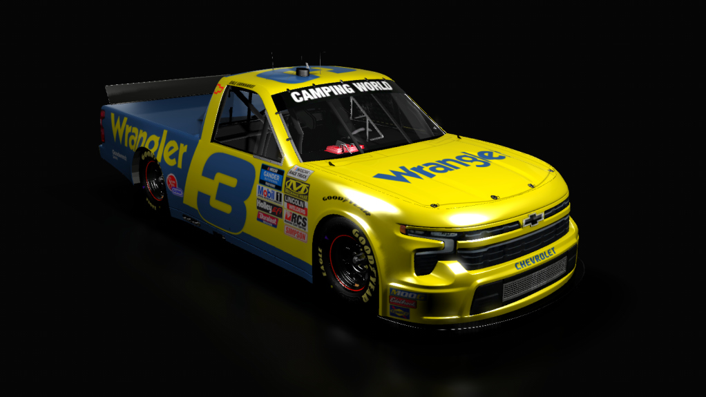 2022 Camping World Silverado .1, skin 3 Dale Wrangler