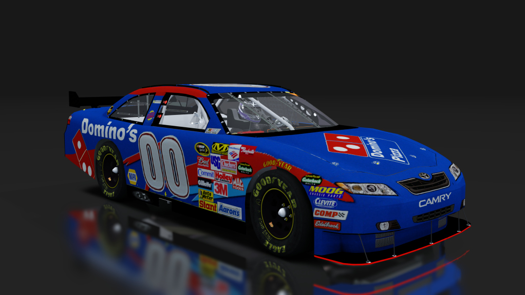 2009 COT Toyota Camry, skin 00_Dominos